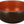miska Levana; 380ml, 12.5x5.5 cm (ØxW); terakota/czarny; okrągły; 6 sztuka / opakowanie