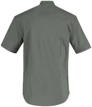 Hemd Kurzarm Lani Regular Fit; Kleidergröße 43/44; ciemny szary