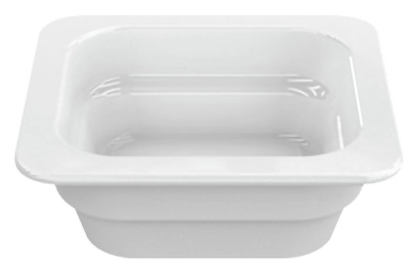 Joghurt-/Aufstrichtreppe Einsatz Buffet WMF Quadro; 17.5x16.2x6.5 cm (DxSxW); biały