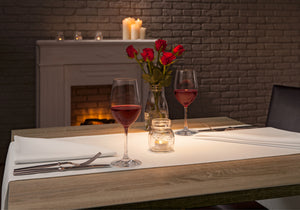 mini szklanka  Quattro Stagioni z pokrywką; 200ml, 5.2x8.3 cm (ØxW); transparentny; 12 sztuka / opakowanie