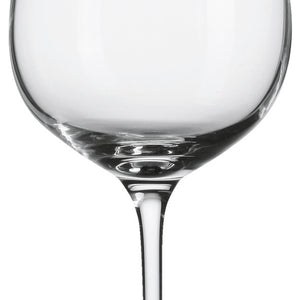 kieliszek do wina czerwonego Medina ze znacznikiem pojemności; 480ml, 6.4x23.2 cm (ØxW); transparentny; 0.2 l Füllstrich, 6 sztuka / opakowanie