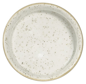 Ramekin Stonecast Barley White; 90ml, 7 cm (Ø); biały/brązowy; okrągły; 24 sztuka / opakowanie