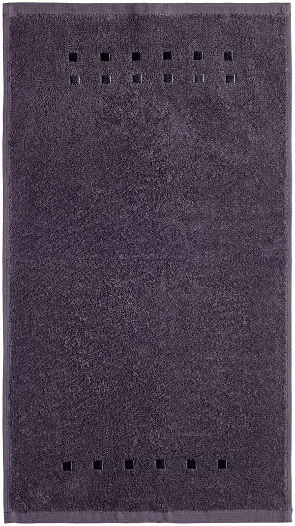 ręcznik gościnny Noblesse; 30x50 cm (SxD); grafit; 5 sztuka / opakowanie