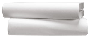 prześcieradło z gumką Portland Jersey; 90-100x200 cm (SxD); biały; 2 sztuka / opakowanie