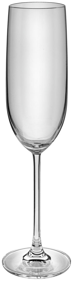 kieliszek do szampana Vintage; 220ml, 5x24.2 cm (ØxW); transparentny; 6 sztuka / opakowanie