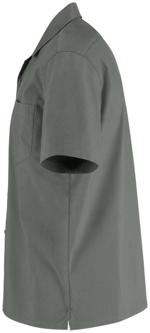 Hemd Kurzarm Magnum Comfort Fit; Kleidergröße 37/38; ciemny szary