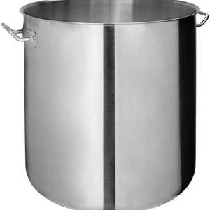 garnek do zupy Professional bardzo mocna wersja; 98100ml, 50x50 cm (ØxW); srebro; okrągły