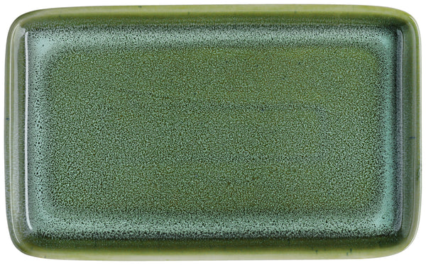 półmisek Nano; 21x13x2.1 cm (DxSxW); zielony; prostokątny; 6 sztuka / opakowanie
