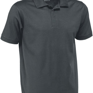 koszulka polo męska Fly krótki rękaw; Kleidergröße 2XL; grafit