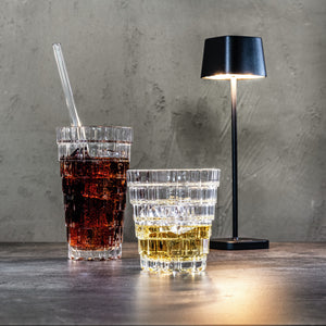 Universalglas Stack stapelbar; 320ml, 8.5x9.5 cm (ØxW); transparentny; 6 sztuka / opakowanie