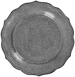 talerz płaski Antiqus; 29 cm (Ø); szary; okrągły; 4 sztuka / opakowanie