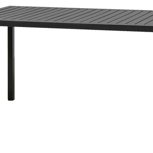 stół Cube prostokątny; 140x80x75.5 cm (DxSxW); antracyt; prostokątny