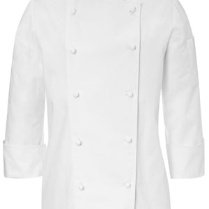 bluza kucharska damska Milan długi rękaw; Kleidergröße 48; biały