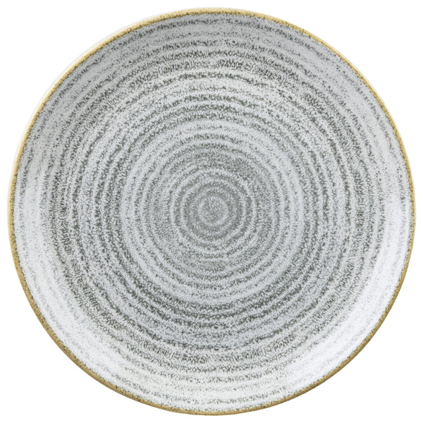 talerz płaski Studio Prints Stone Grey okrągły; 21.7 cm (Ø); jasny szary/brązowy; okrągły; 12 sztuka / opakowanie