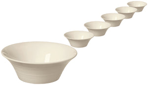 miska Skyline okrągła; 300ml, 17.5x6 cm (ØxW); biel kremowa; okrągły; 6 sztuka / opakowanie
