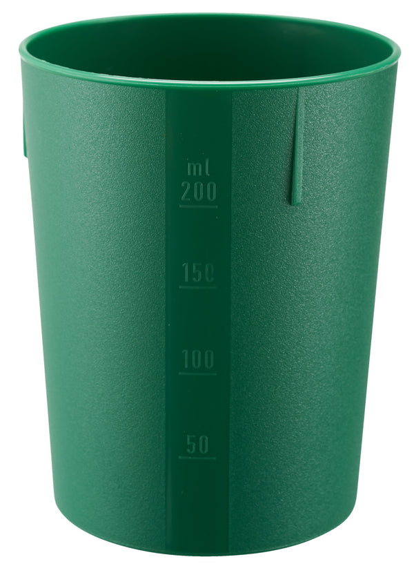 kubek Colora; 250ml, 7.4x9 cm (ØxW); zielony; 10 sztuka / opakowanie