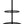 Etagere Edita; 60x170 cm (ØxW); czarny