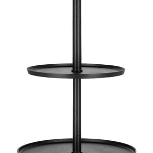 Etagere Edita; 60x170 cm (ØxW); czarny