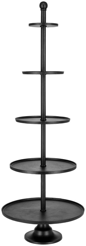 Etagere Edita; 60x170 cm (ØxW); czarny