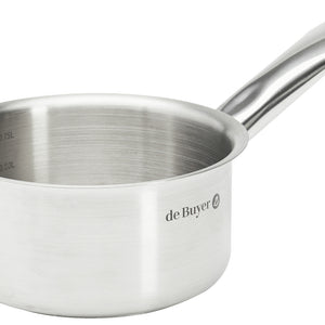 Stielkasserolle Prim Appety; 14 cm (Ø); srebro