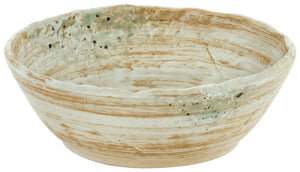 miska Taoqi okrągła; 650ml, 18x5.5 cm (ØxW); brązowy/szary; 2 sztuka / opakowanie