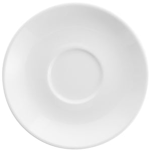 spodek do filiżanki do kawy Nissa; 14.3 cm (Ø); biały; okrągły; 6 sztuka / opakowanie
