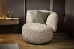 Loungesessel Tesilo 3-Sitzer; 90x86x75 cm (SxGxW); siedzisko taupe