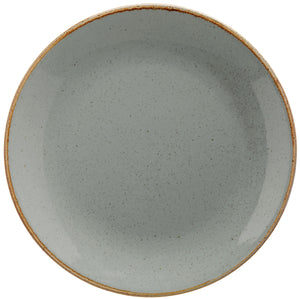 talerz płaski Sidina; 24 cm (Ø); szary; okrągły; 6 sztuka / opakowanie