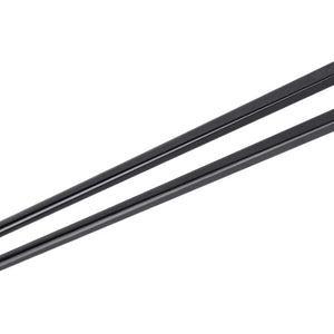 pałeczki Maira; 25.6 cm (D); czarny/srebro; 6 para(y) / opakowanie
