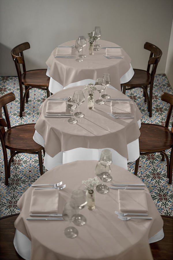 Meterware Vivienne; 320 cm (S); taupe