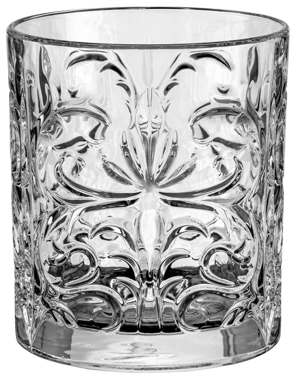 szklanka do whisky Tattoo; 340ml, 8.2x9.4 cm (ØxW); transparentny; 6 sztuka / opakowanie
