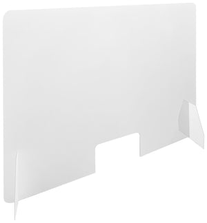 ścianka ochronna higieniczna Naro; 100x75 cm (SxW); transparentny