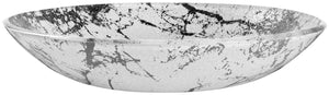 Glasschale Marmaro; 2500ml, 23 cm (Ø); biały/czarny; 6 sztuka / opakowanie