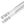 Grillzange gerade; 35.4x6.8x2.4 cm (DxSxW); srebro