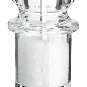 młynek do soli Walker; 6x13.5 cm (ØxW); transparentny