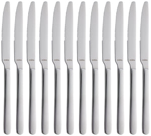 Menümesser Nizza; 22.3 cm (D); srebro; 12 sztuka / opakowanie