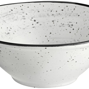miseczka Fungio stożkowa; 150ml, 10.5x4.2 cm (ØxW); biały/czarny; stożkowy; 6 sztuka / opakowanie