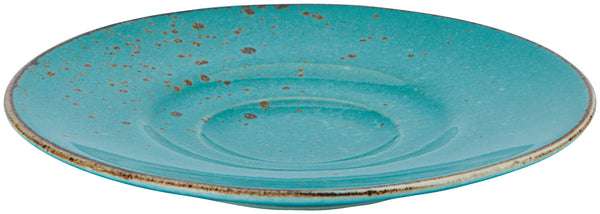 spodek do filiżanki do espresso Palana; 12.4 cm (Ø); turkusowy; okrągły; 6 sztuka / opakowanie