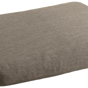 poduszka na krzesło Tomeo fotel; 55x50x4 cm (SxDxW); jasny szary; jednokolorowy