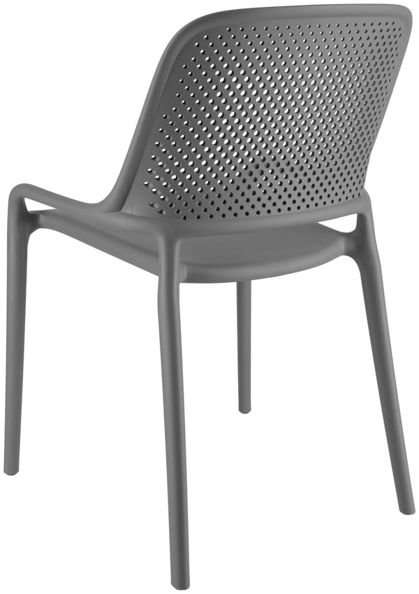 Kunststoff Stuhl Rovin; 52x51.5x82.5 cm (SxGxW); antracyt; 4 sztuka / opakowanie