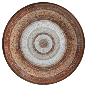 Porzellan Teller flach Terra Mosaic rund; 20.5 cm (Ø); terakota/beżowy/brązowy; okrągły; 6 sztuka / opakowanie