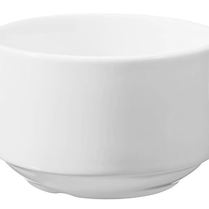 bulionówka Base; 300ml, 9.9x6.5 cm (ØxW); biały; okrągły; 6 sztuka / opakowanie