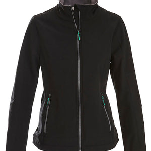 kurtka softshell damska Mika; Kleidergröße M; czarny