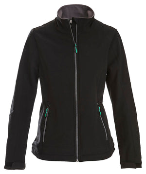 kurtka softshell damska Mika; Kleidergröße M; czarny