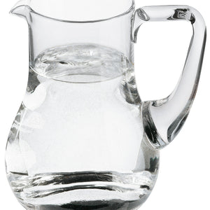 karafka Elba; 1700ml, 8.9x19.8 cm (ØxW); transparentny; okrągły; 1.5 l Füllstrich