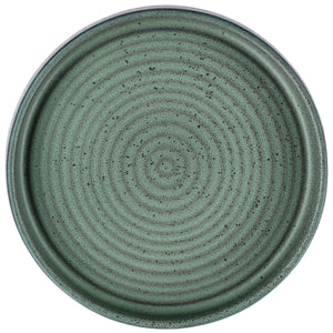talerz z niskim rantem Snug; 13.5x2 cm (ØxW); zielony; okrągły; 4 sztuka / opakowanie