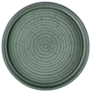 talerz z niskim rantem Snug; 13.5x2 cm (ØxW); zielony; okrągły; 4 sztuka / opakowanie