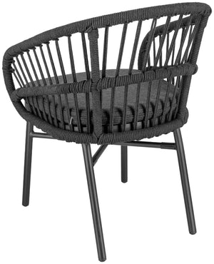 Stuhl Pina; 56x61x77 cm (SxGxW); czarny; 2 sztuka / opakowanie