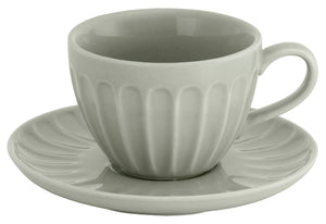 filiżanka do espresso Bel Colore; 100ml, 7x4.5 cm (ØxW); szary; 6 sztuka / opakowanie
