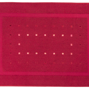 dywanik łazienkowy Noblesse; 50x70 cm (SxD); burgund